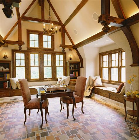 tudor house style interior.